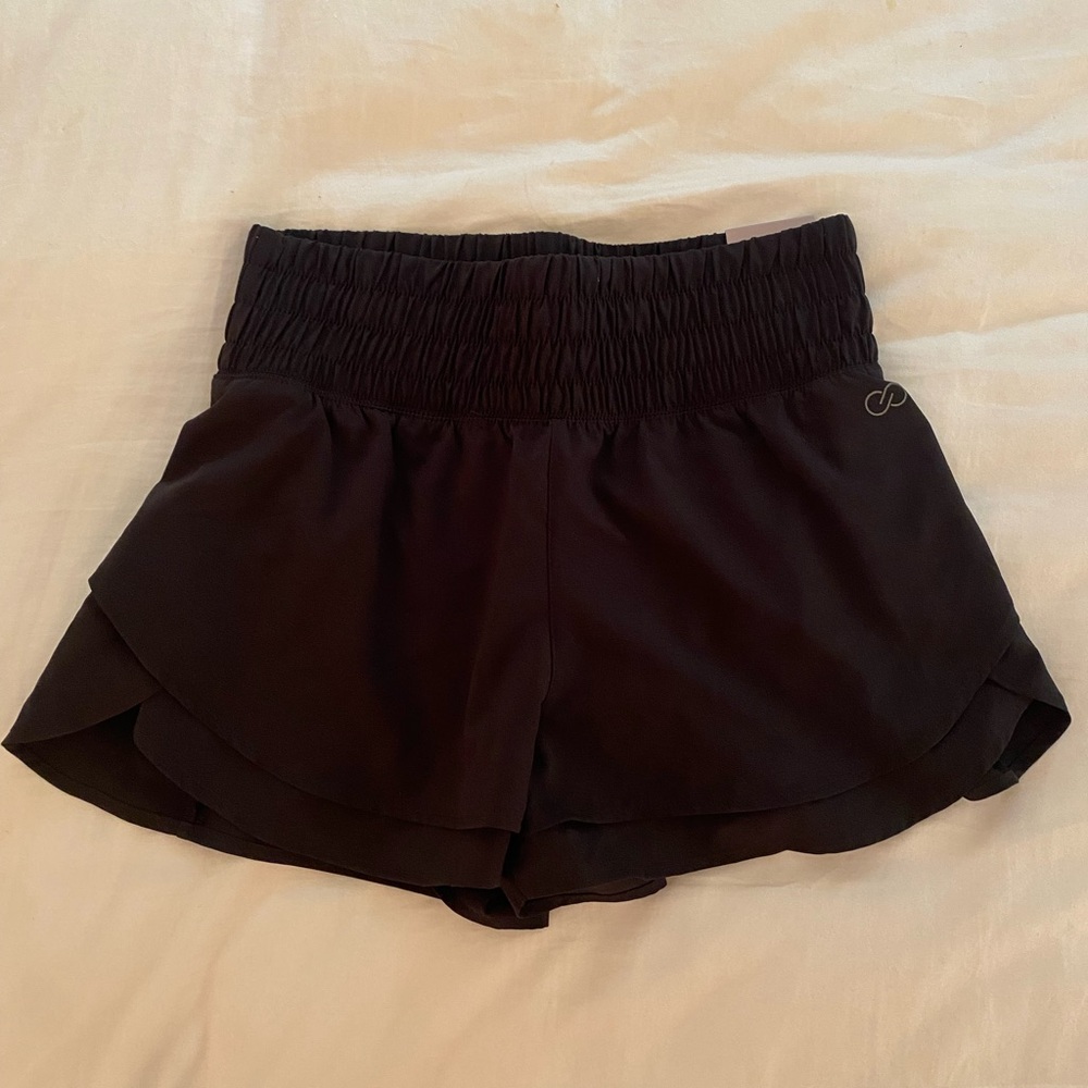 Calia Black Step Up Women's Shorts